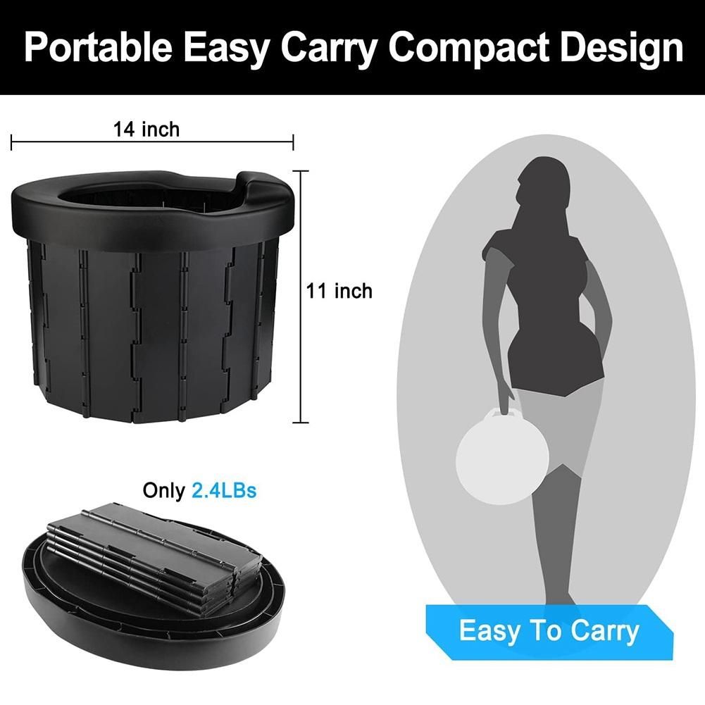 Camping Toilet Portable Foldable Toilet,Car Toilet for Men