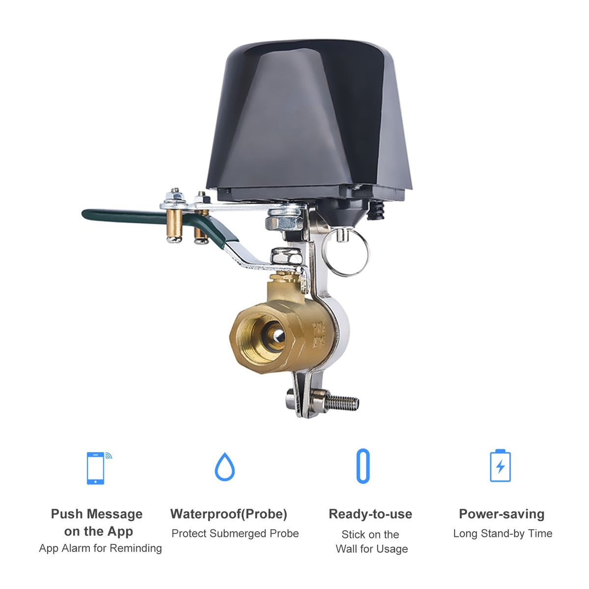 WiFi Smart Water Valve With Timer Water Auto Shutoff Valve