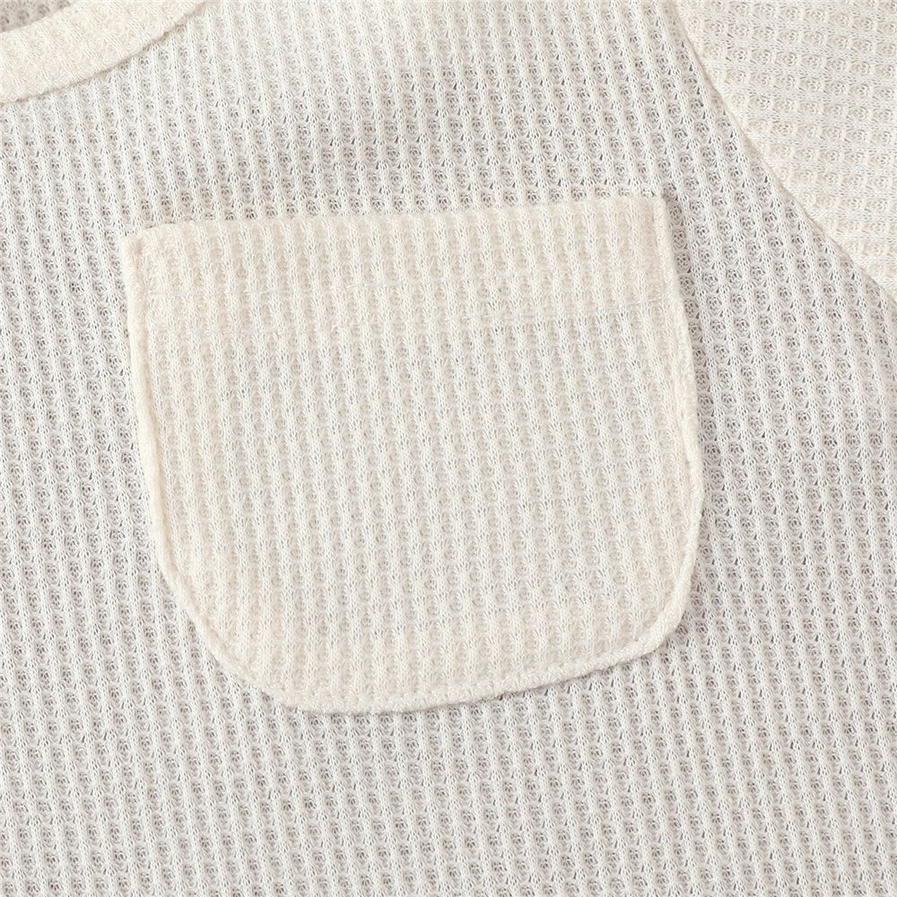 0-3 Years Toddler Baby Boy Girl 2 Piece Sets Simple Solid