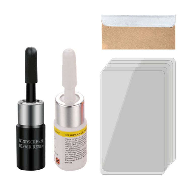 Auto Glass Repair Tools-Black White Repair Fluid Tools