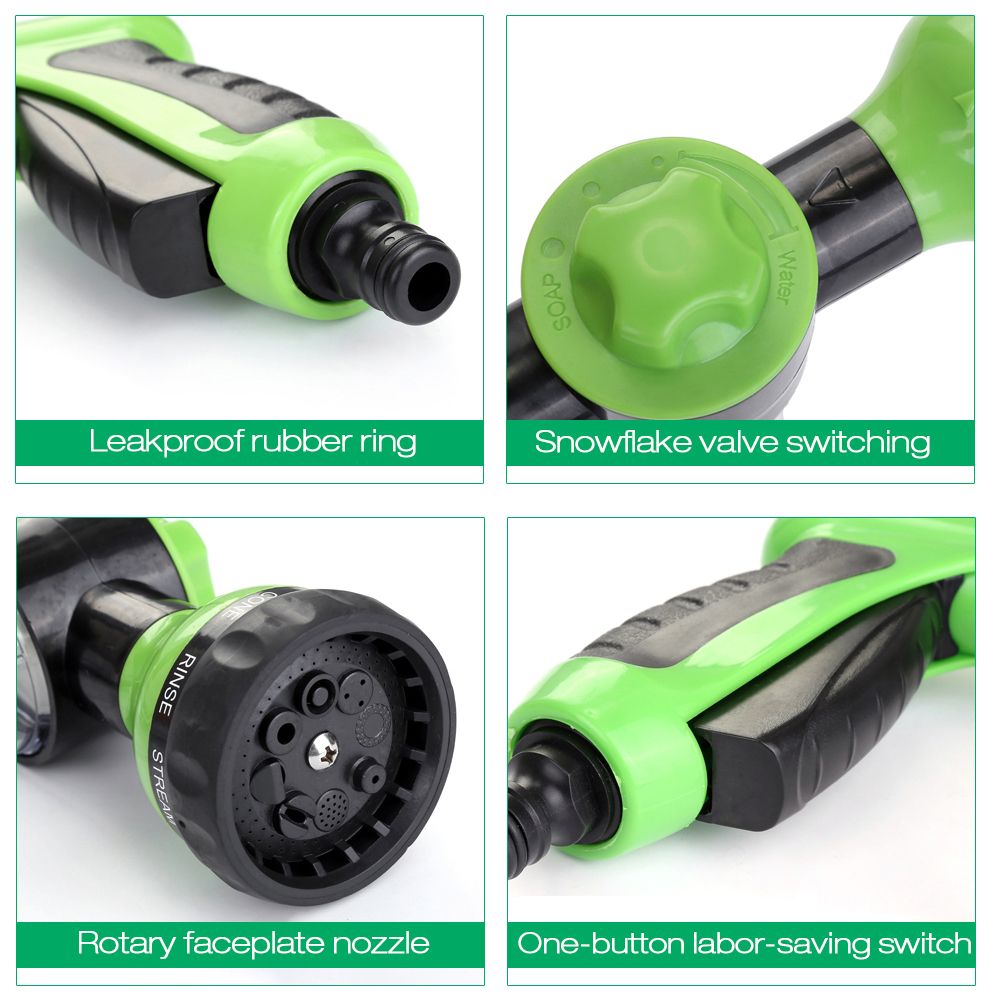 Foam Sprayer Garden Water Hose Foam Nozzle Soap Dispenser