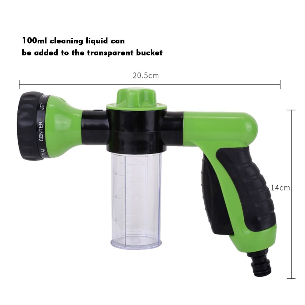 Foam Sprayer Garden Water Hose Foam Nozzle Soap Dispenser