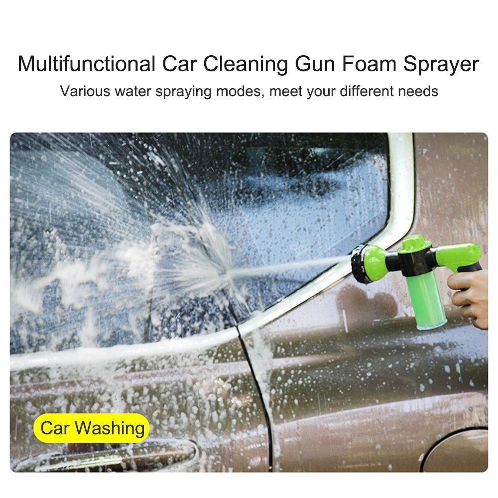 Foam Sprayer Garden Water Hose Foam Nozzle Soap Dispenser