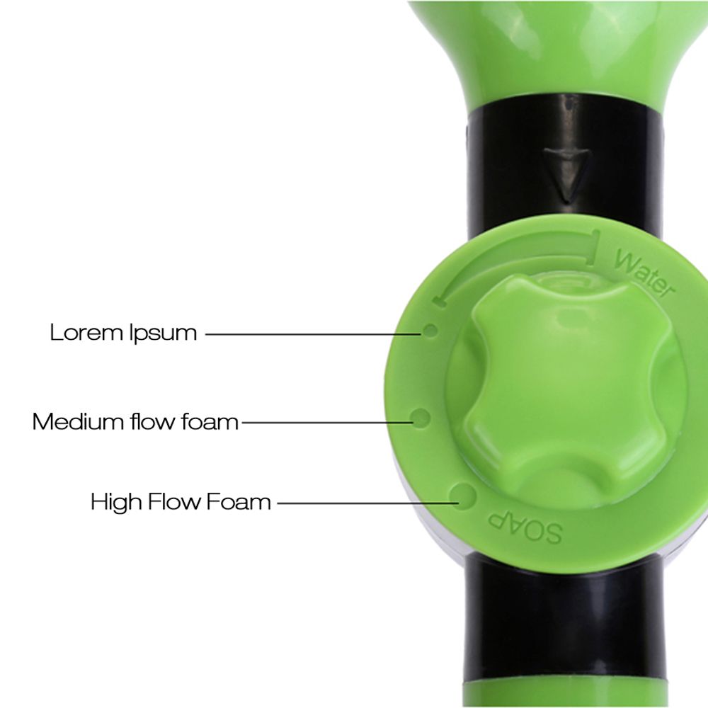 Foam Sprayer Garden Water Hose Foam Nozzle Soap Dispenser