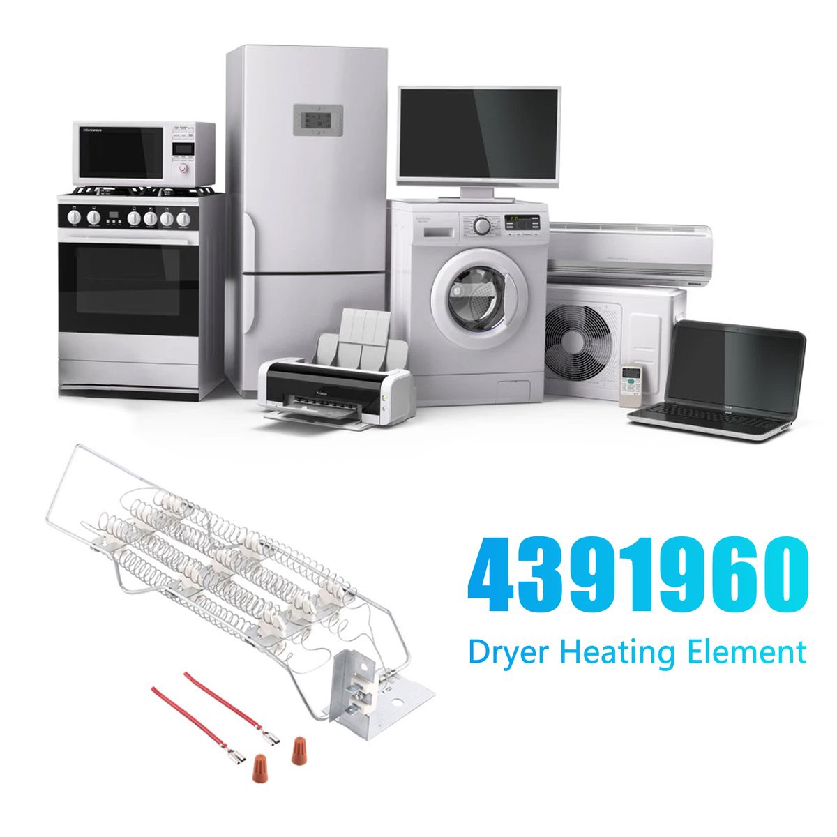 4391960 Dryer Heating Element Dryer Accessories Replacement