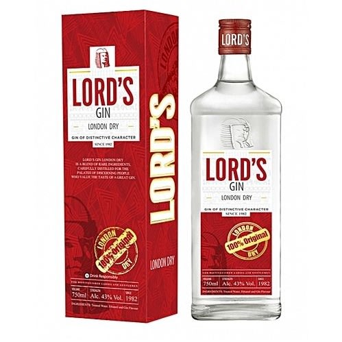 Lord's Gin - 750ml - 43% acl.
