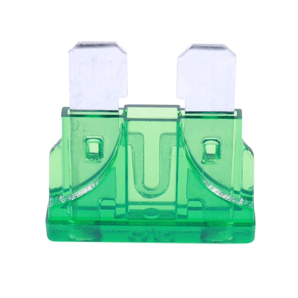 Vehicle Car 30A 30Amp Green Body Two Prong  ATC Fuse 30pcs
