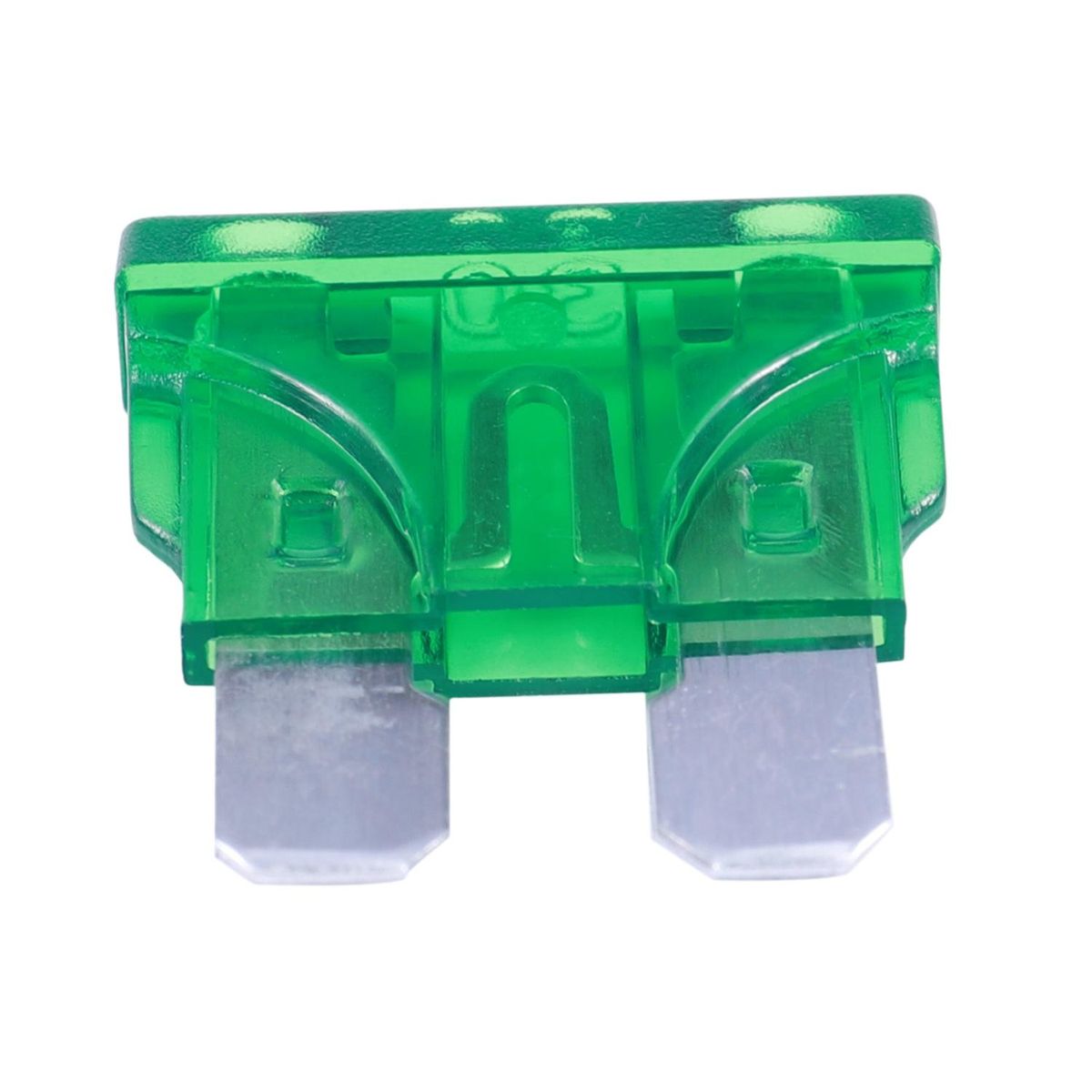 Vehicle Car 30A 30Amp Green Body Two Prong  ATC Fuse 30pcs