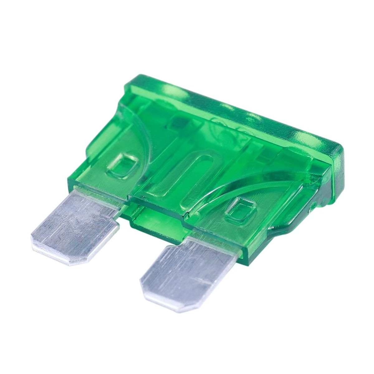 Vehicle Car 30A 30Amp Green Body Two Prong  ATC Fuse 30pcs