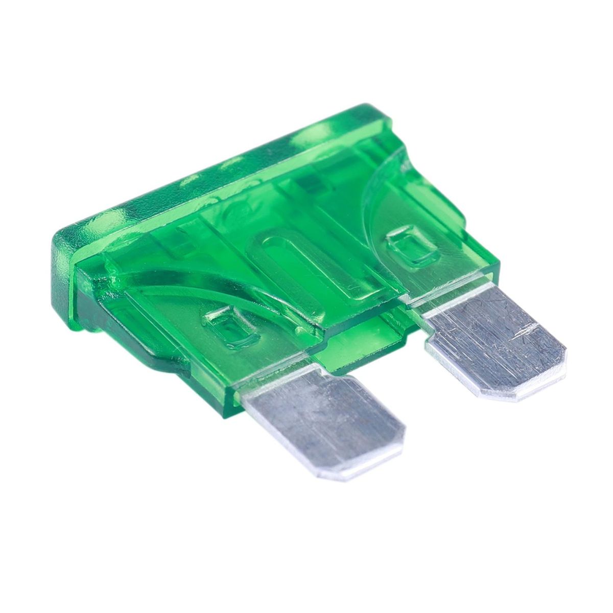 Vehicle Car 30A 30Amp Green Body Two Prong  ATC Fuse 30pcs