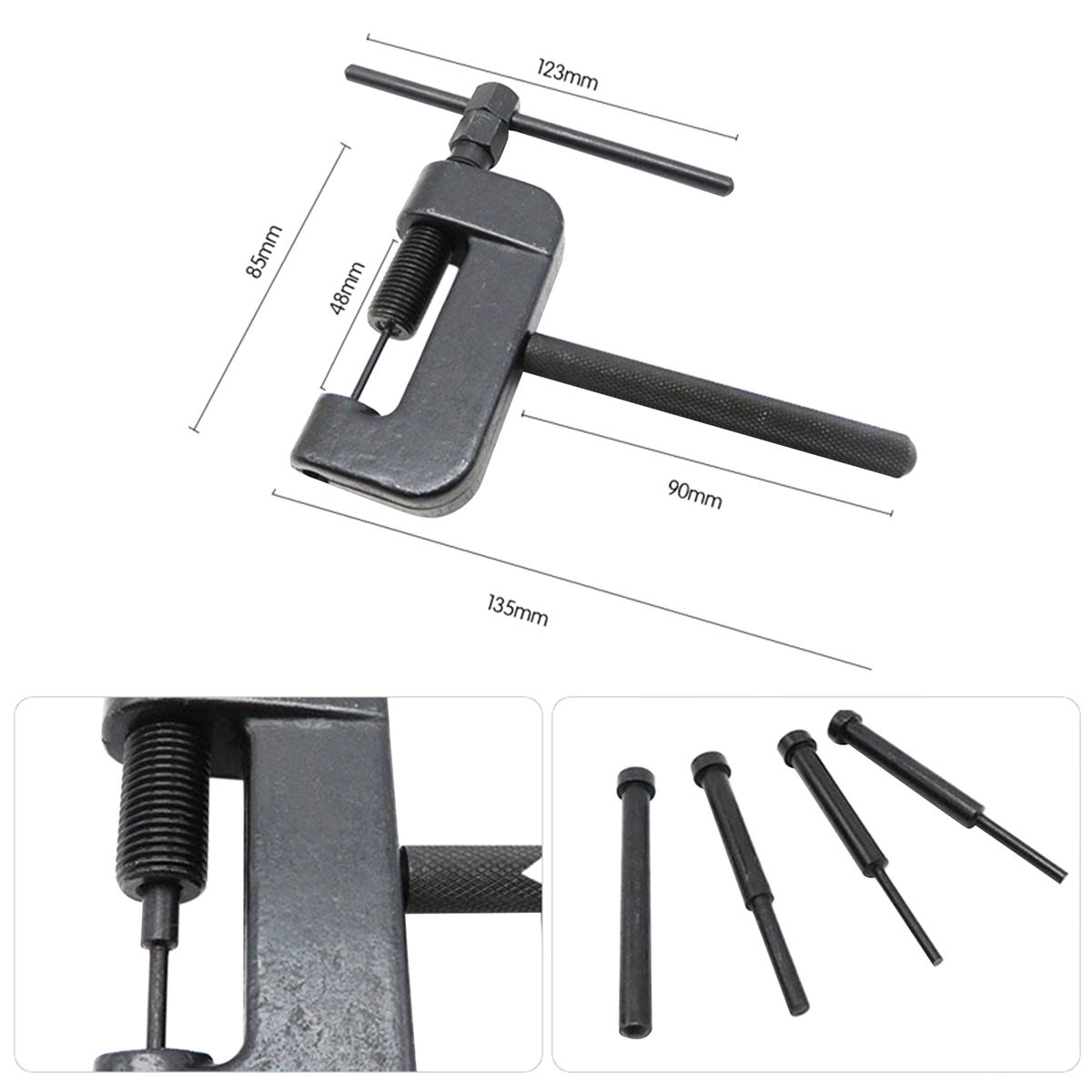 Chain Breaker Set With Carrying Case Chain Cutter And