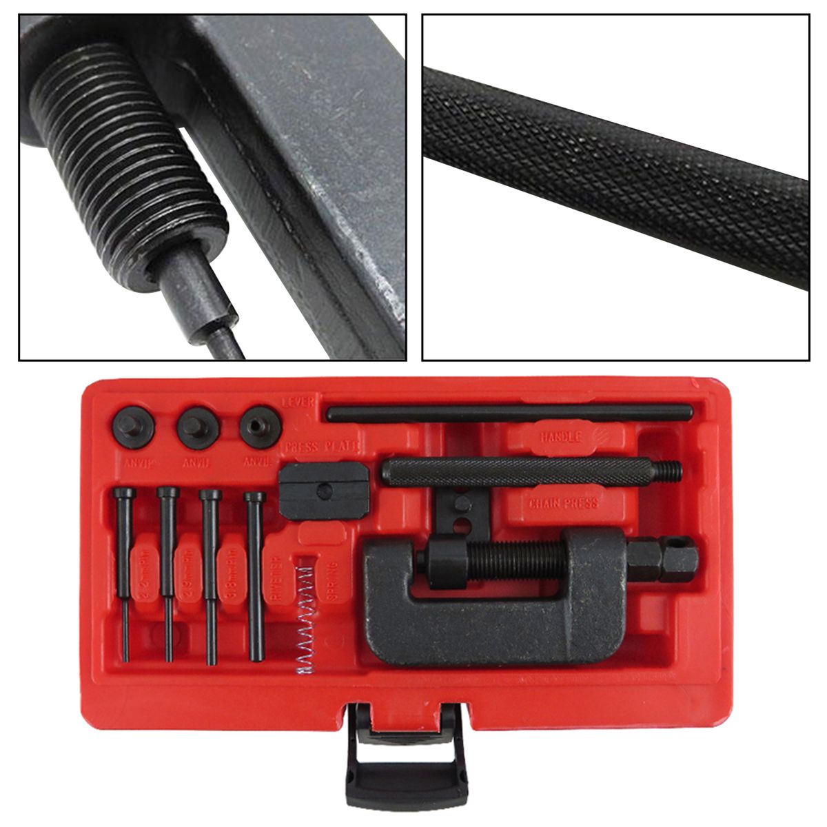 Chain Breaker Set With Carrying Case Chain Cutter And