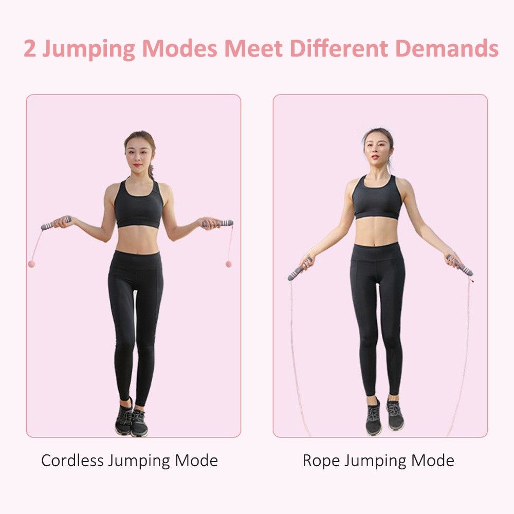 Skipping Rope Children Adults Cordless Jumping Rope Weighted
