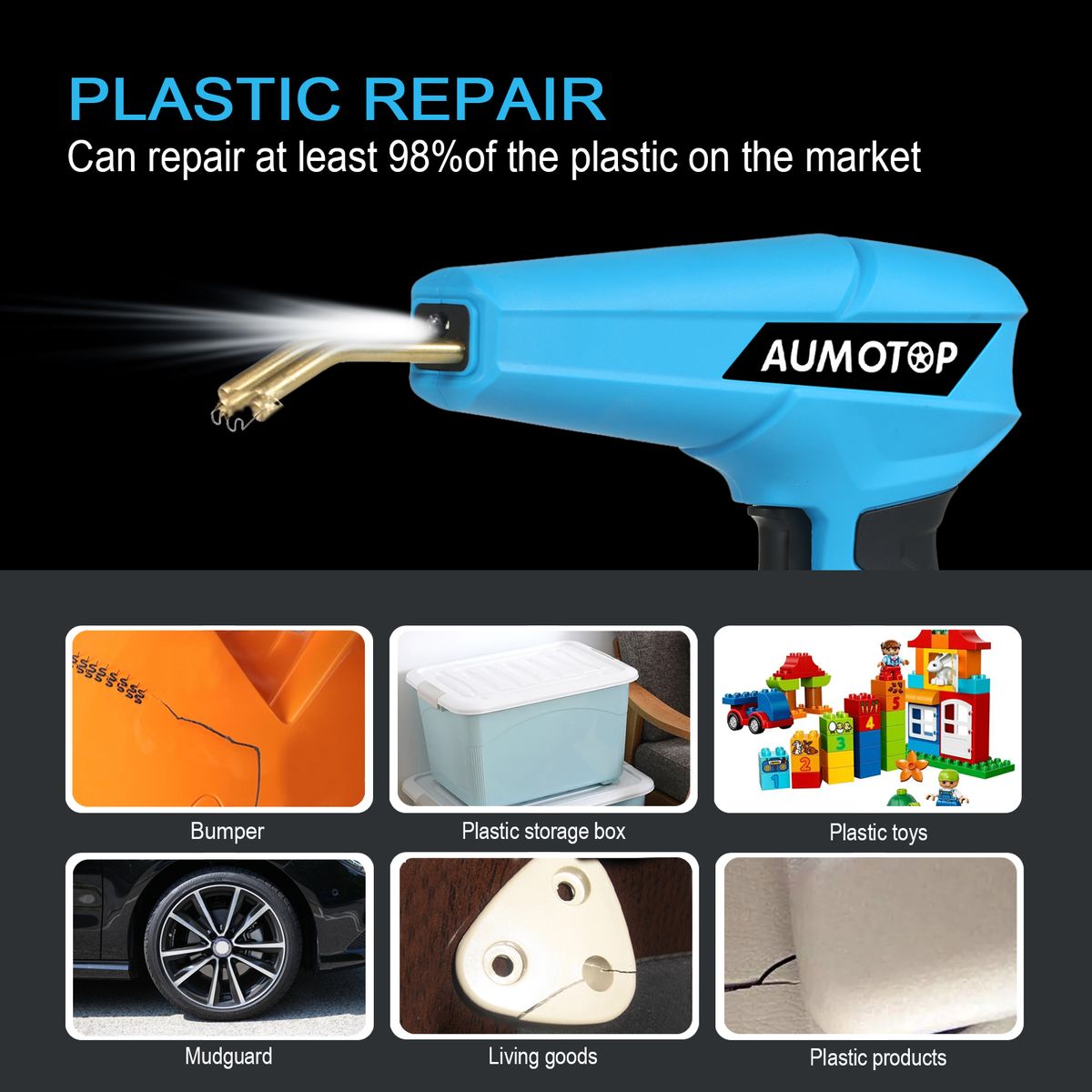 Aumotop 100W Plastic Welder