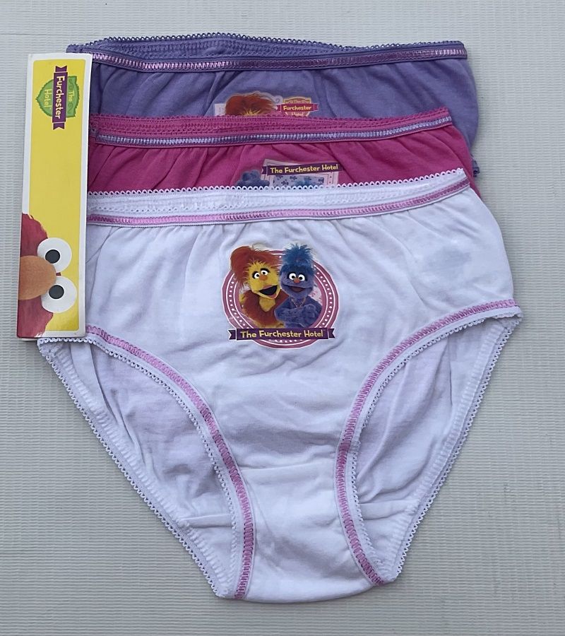 Set Of 3 Furchester Girls Briefs