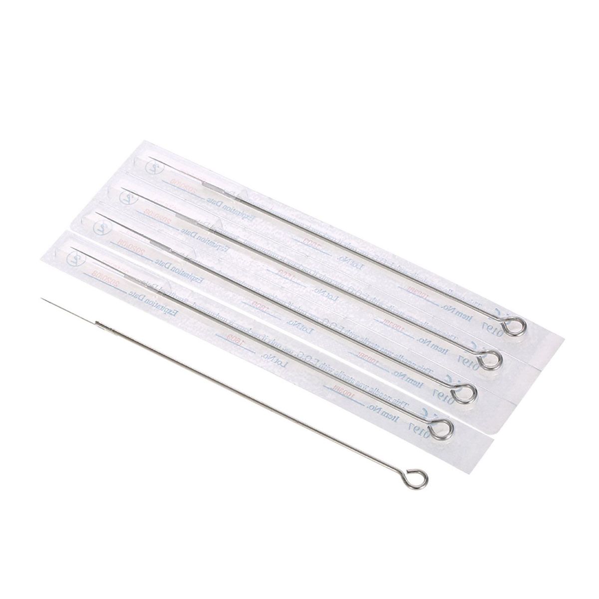 Bestauty 50pcs Mixed Tattoo Needle Set 1RL 3RL 5RL 7RL 9RL Stainless Steel Round Liner Professional Permanent Tattoo Tool Kit