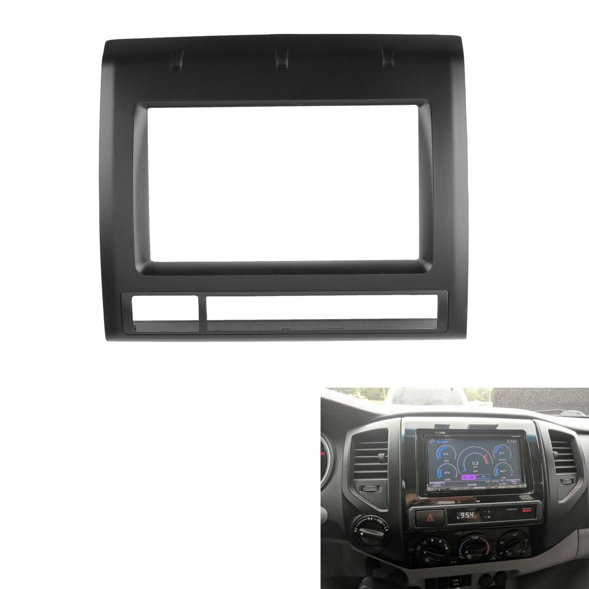 2Din Car Radio Fascia for Toyota Tacoma 05-13 DVD Stereo