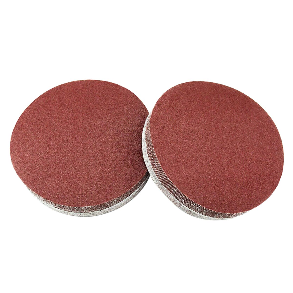 100Pcs 2in High Performance Sanding Disc 80-3000 Grit Rust