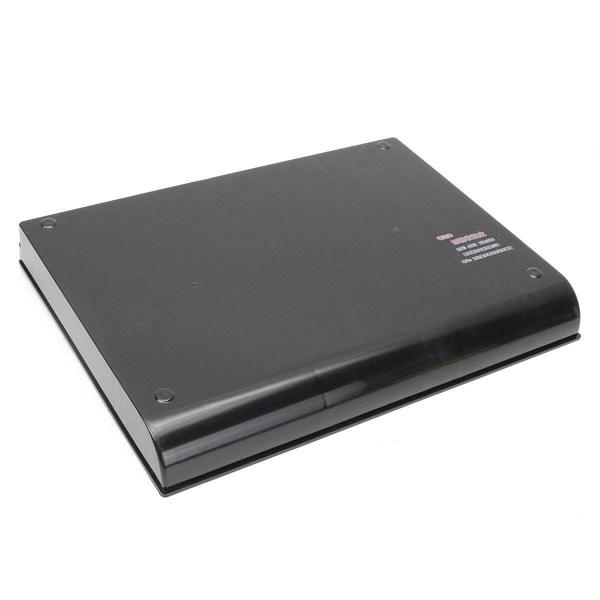 Cash Coin Register Replacement Money Drawer Storage Box With 4 Bill 3 Coin Trays Black Black (black)