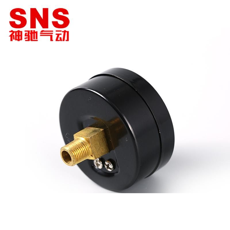 SNS Shenchi Pneumatic Factory Supply Y Series Pressure Gauge Stainless Steel Air Pressure Oil Pressure Vacuum Meter Quality Assurance