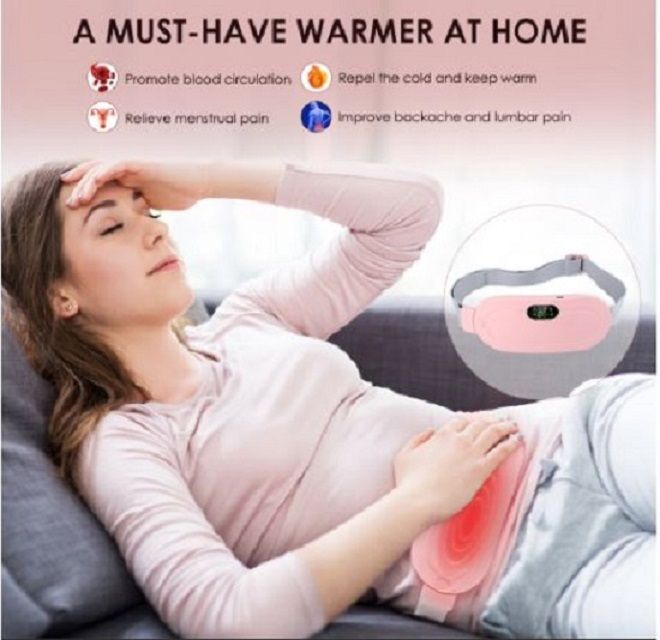 Rapid Waste Pain Relief Menstrual Cramps Women Heating Pad