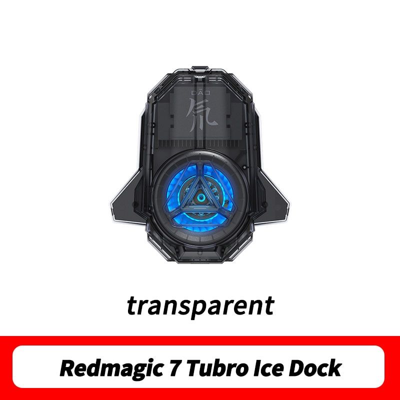 Nubia RedMagic Turbo Cooler For RedMagic 7 Pro 7 Gaming Phone ICE Dock Universal Fan Cooler Suitable Width 70-82mm