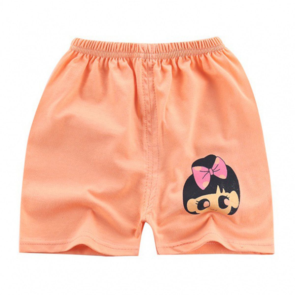 Baby Shorts Cartoon Design All-match-Atrovirens