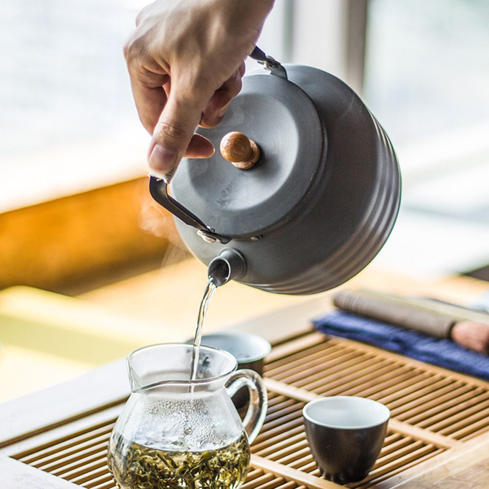 1.3L Camping Water Kettle Portable Camping Tea Kettle For