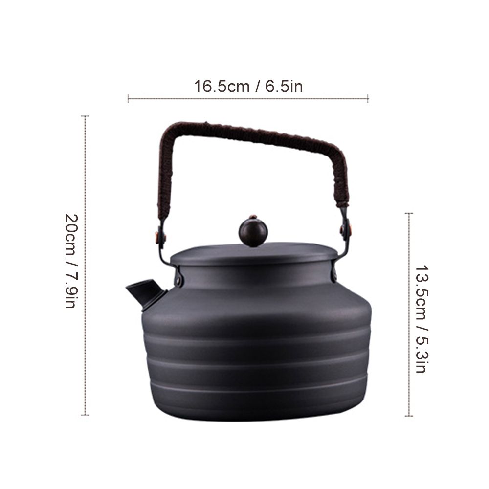 1.3L Camping Water Kettle Portable Camping Tea Kettle For