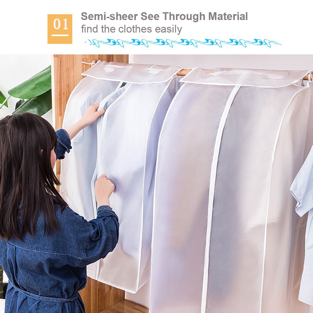 Garment Bags Suit Bags Coats Clothes Dust Cover Large Full