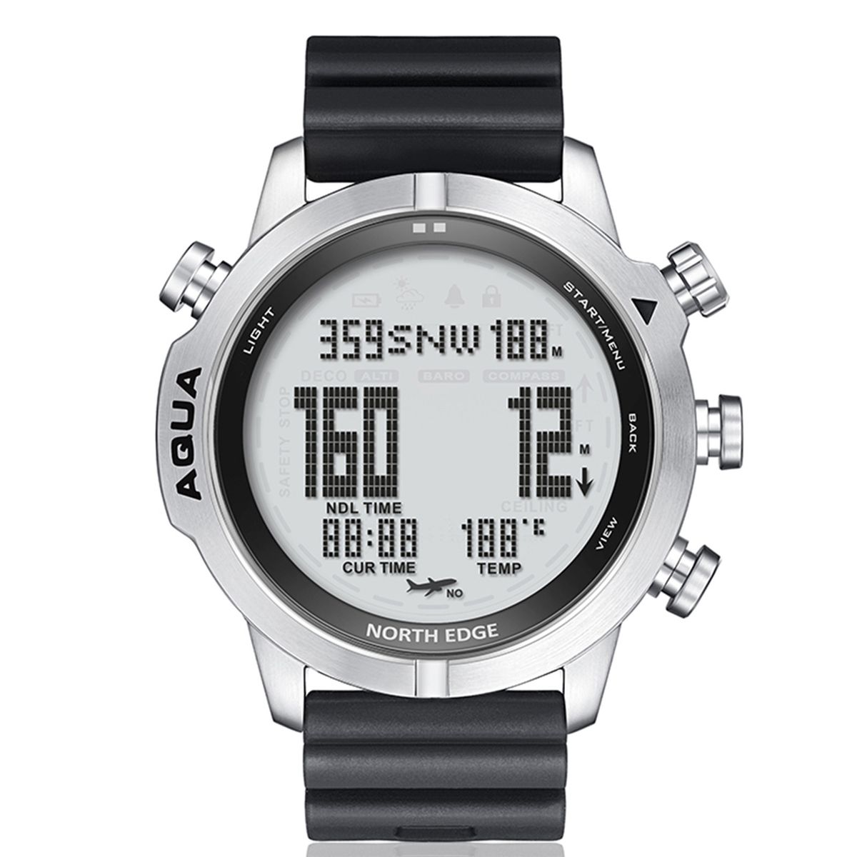Digital Dive Watch For Men Dive Computer Watch Scuba Diving