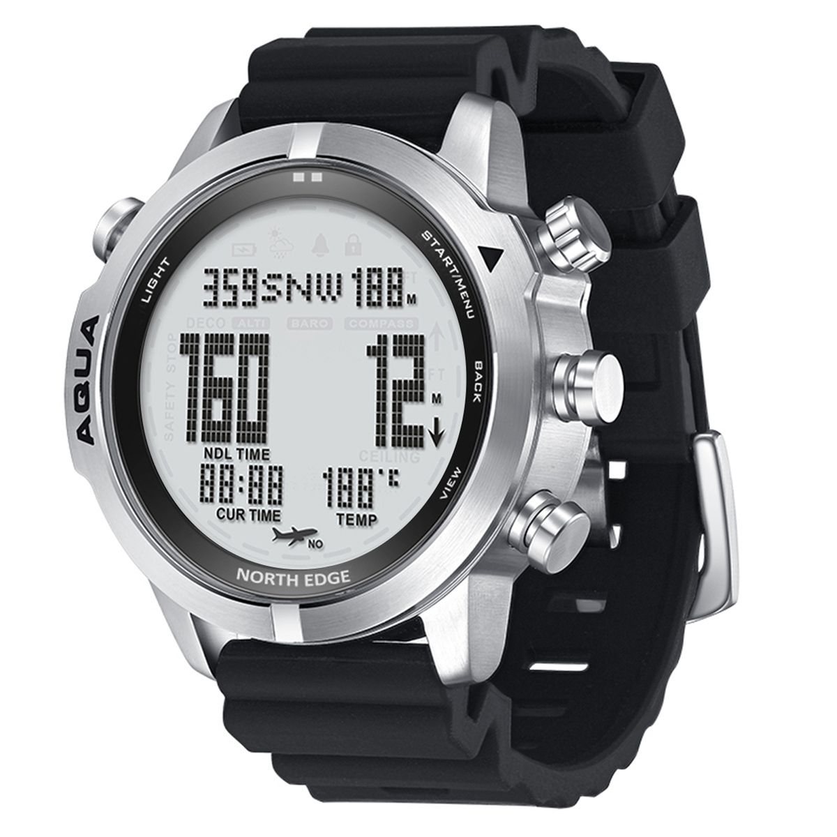 Digital Dive Watch For Men Dive Computer Watch Scuba Diving