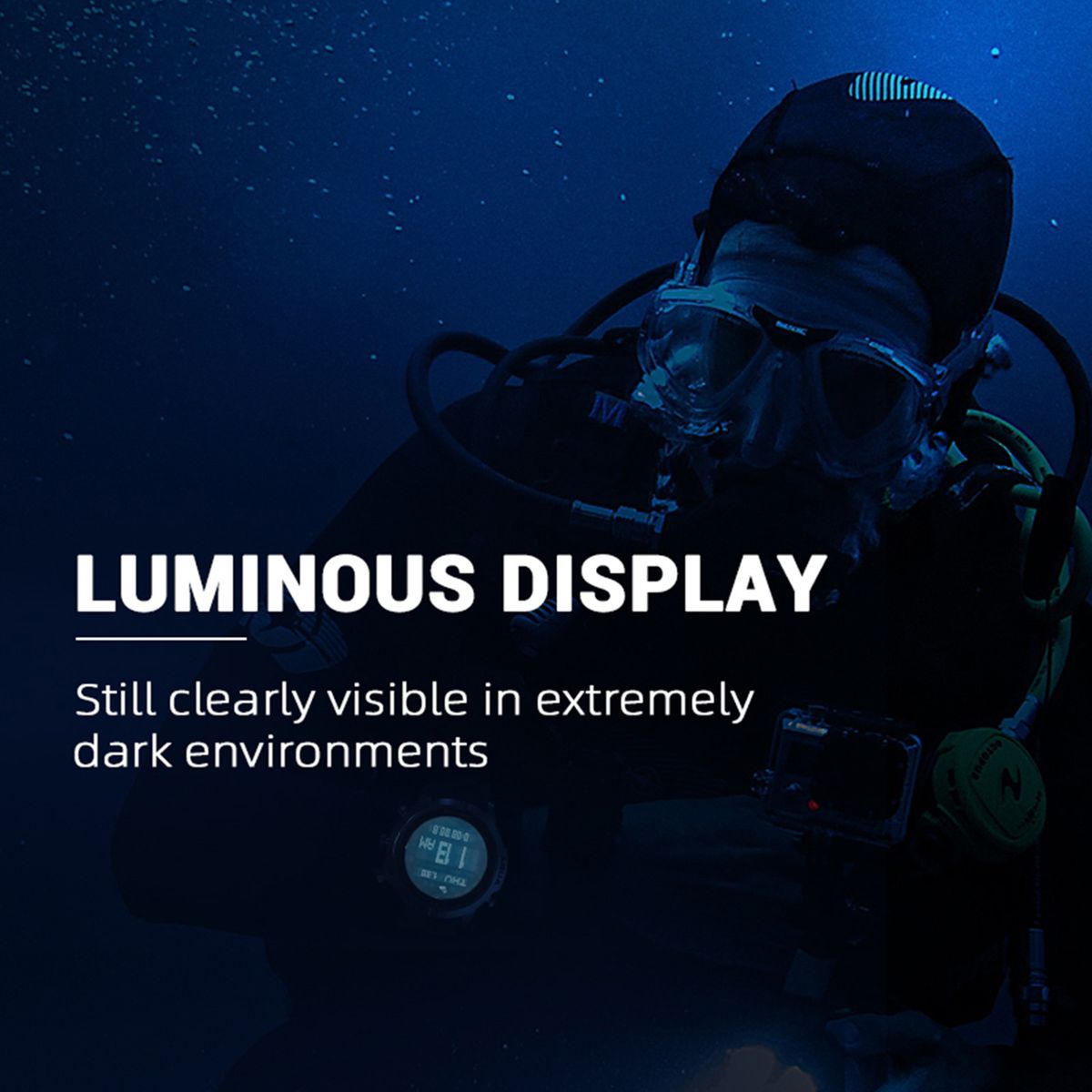 Digital Dive Watch For Men Dive Computer Watch Scuba Diving