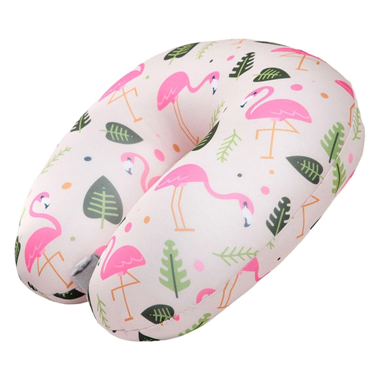Headrest Airplane , Sleeping Comfort Neck Support Cushion Light Pink