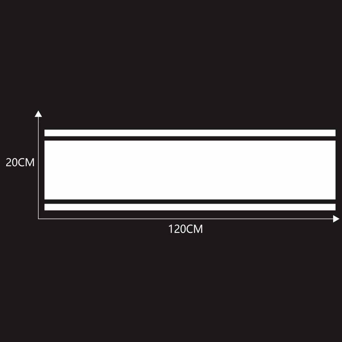 Car Hood Stripe Sticker Universal Auto Racing Stripes Body