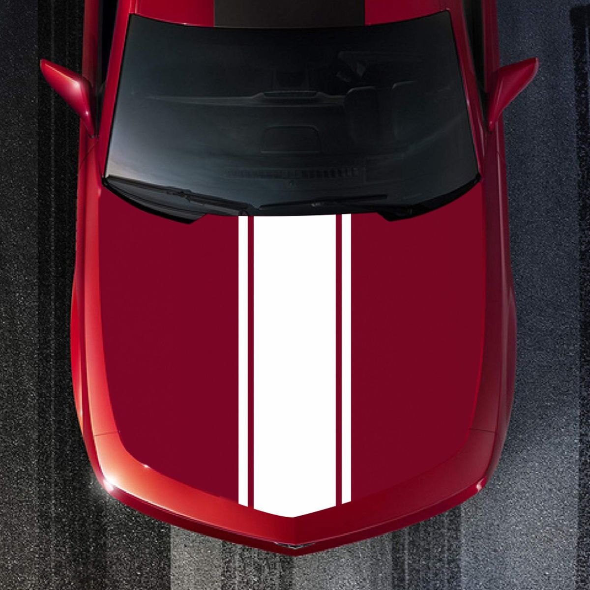Car Hood Stripe Sticker Universal Auto Racing Stripes Body