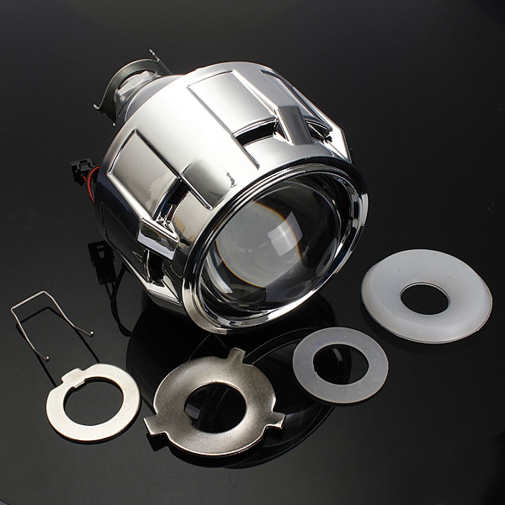 2.5" HID Bi-xenon Projector Lens Shroud Frontlight H1 H4 H7
