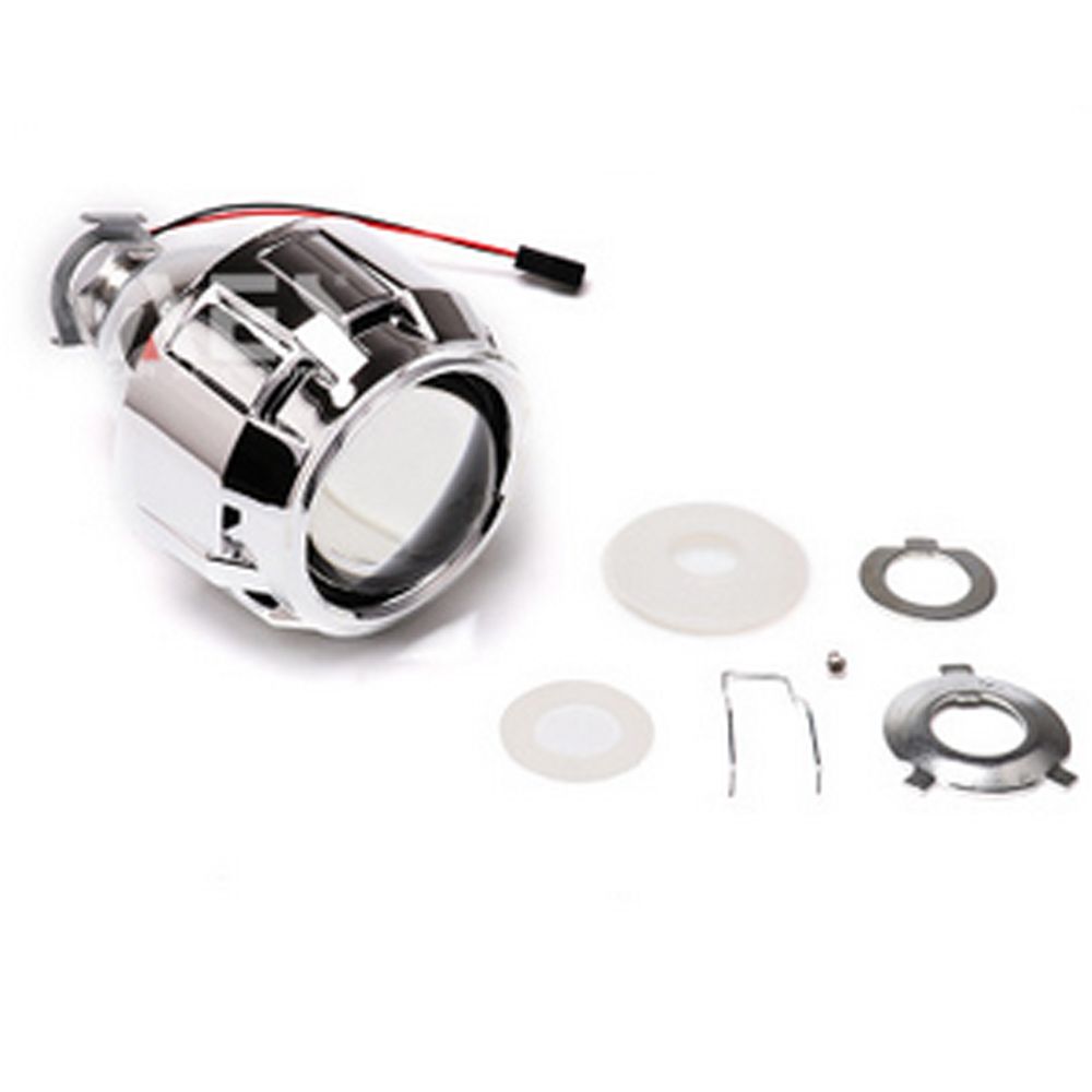 2.5" HID Bi-xenon Projector Lens Shroud Frontlight H1 H4 H7