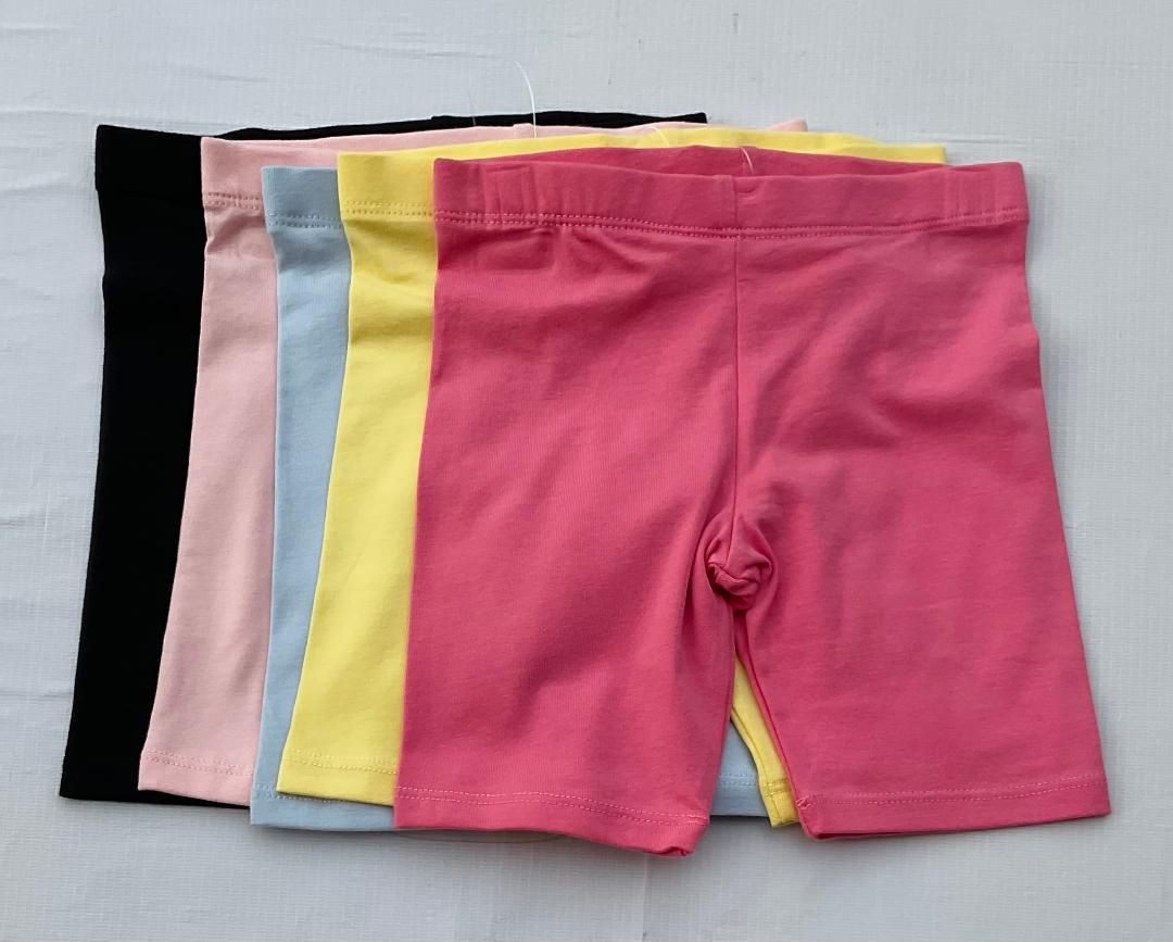Multicolored Plain Girls Under Shorts -5 Pieces