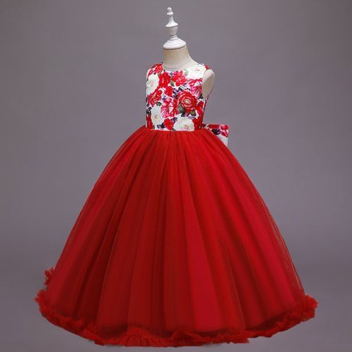 Girls Children Kids New Arrival Maxi Birthday Wedding Evening Dinner Party Princess Dress Ball Gown