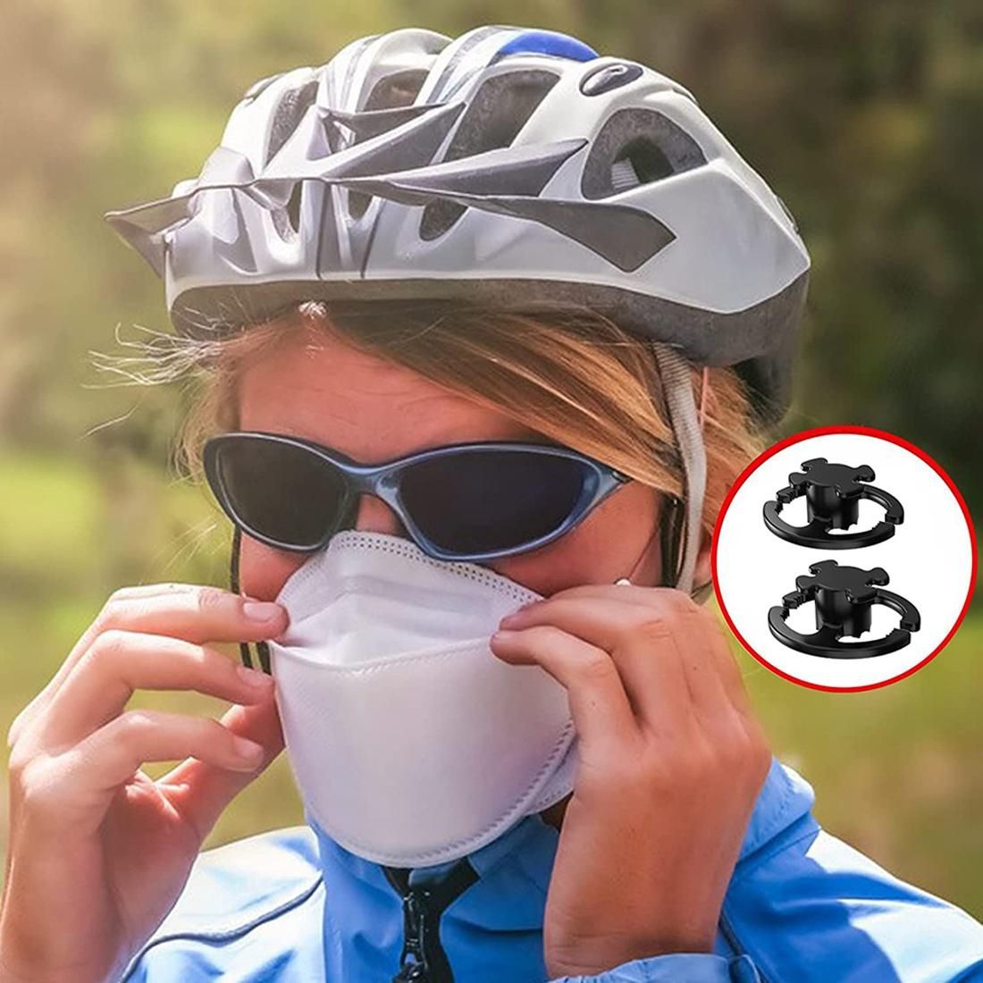 Mask Holder Ski Helmet,8 Pcs Snowboard Helmet Holder Clip