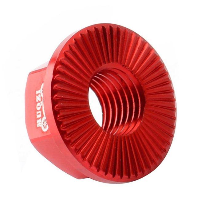 2pcs Kids Balance Bicycle Wheel Hub Nut M8 Front Rear Hubs Wheels Red