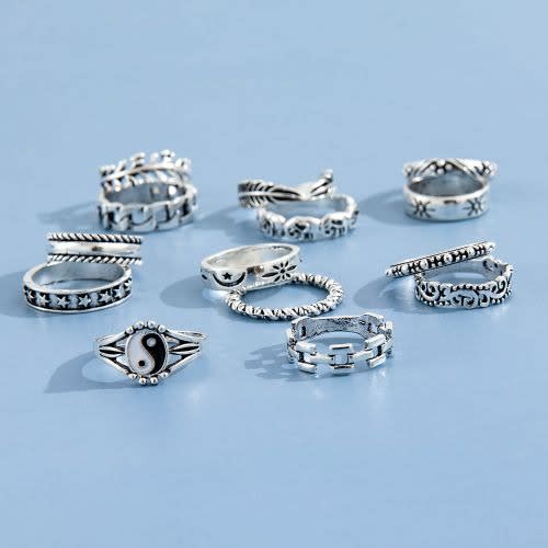 14 In 1 Set Vintage Knuckle/finger Ring