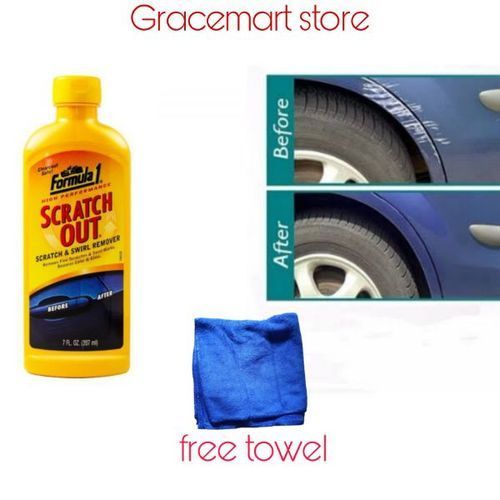 Car Scratch And Swirl Remover And Free Towel