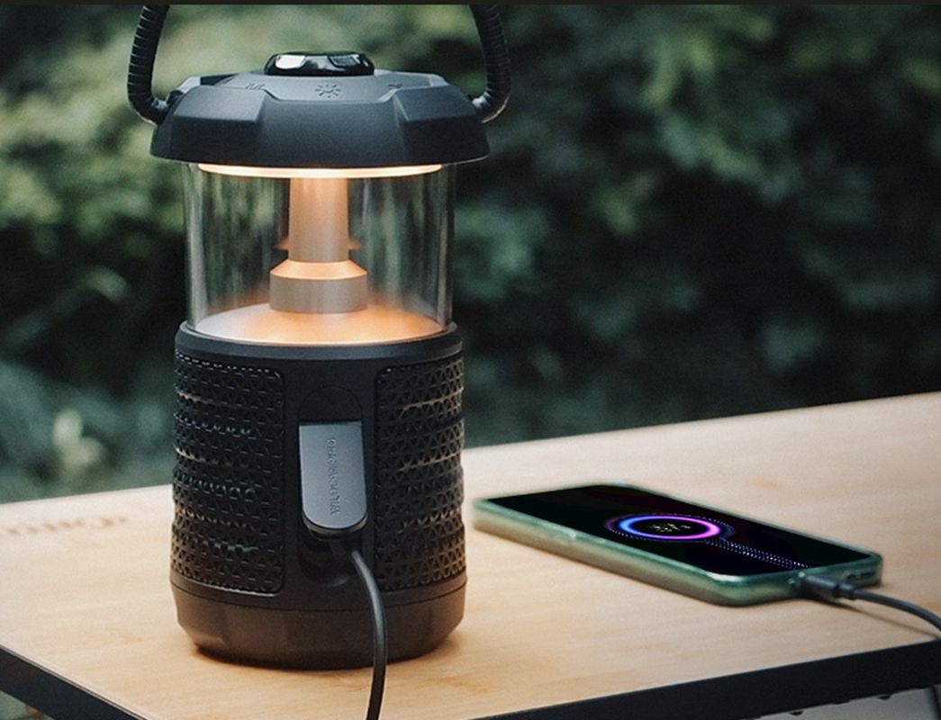 A/Mifa Wild Camping Outdoor Camping Light Portable Carrying Lantern Bluetooth Camping Speaker Charging
