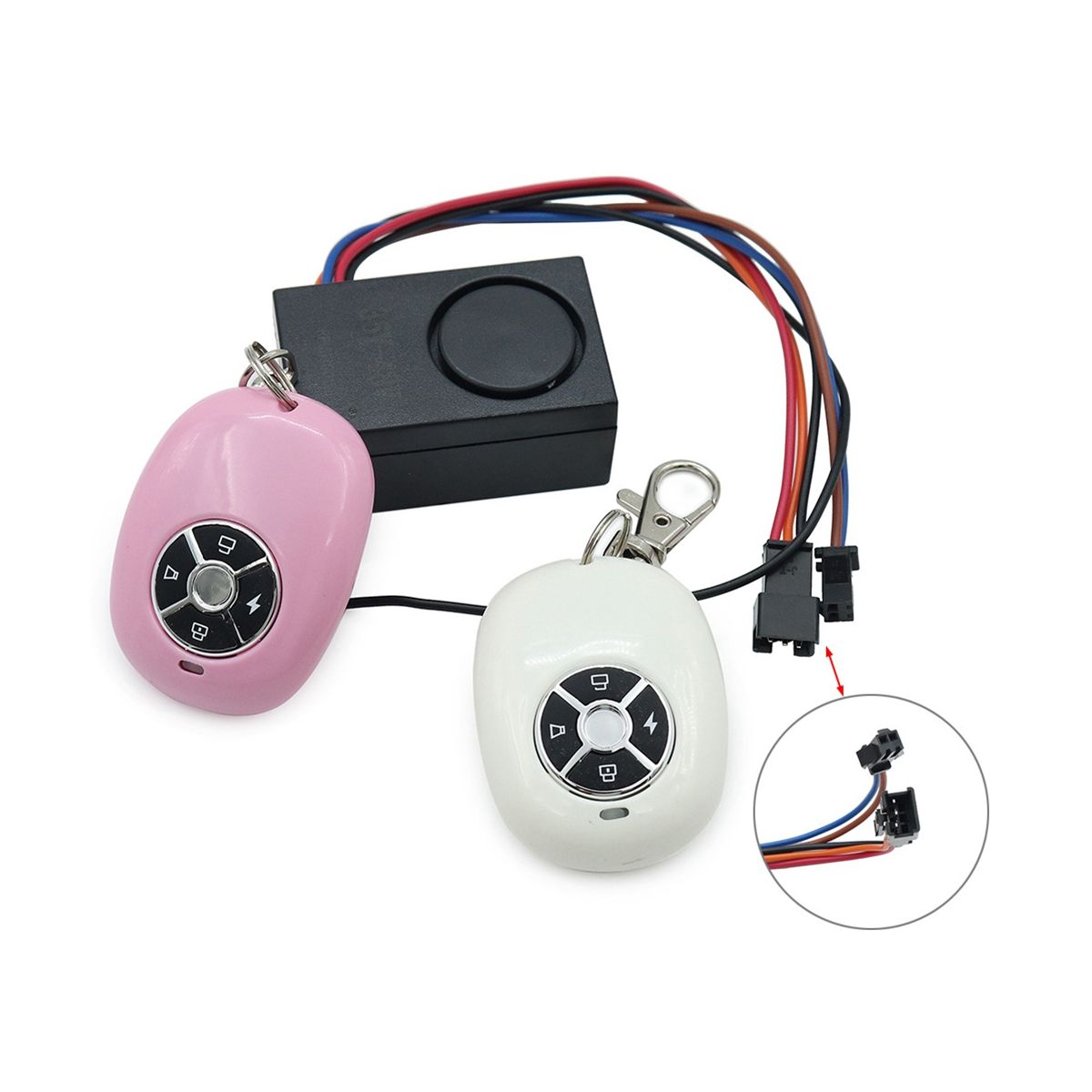 Anti-Theft Key Alarm for 36V-48V Mini