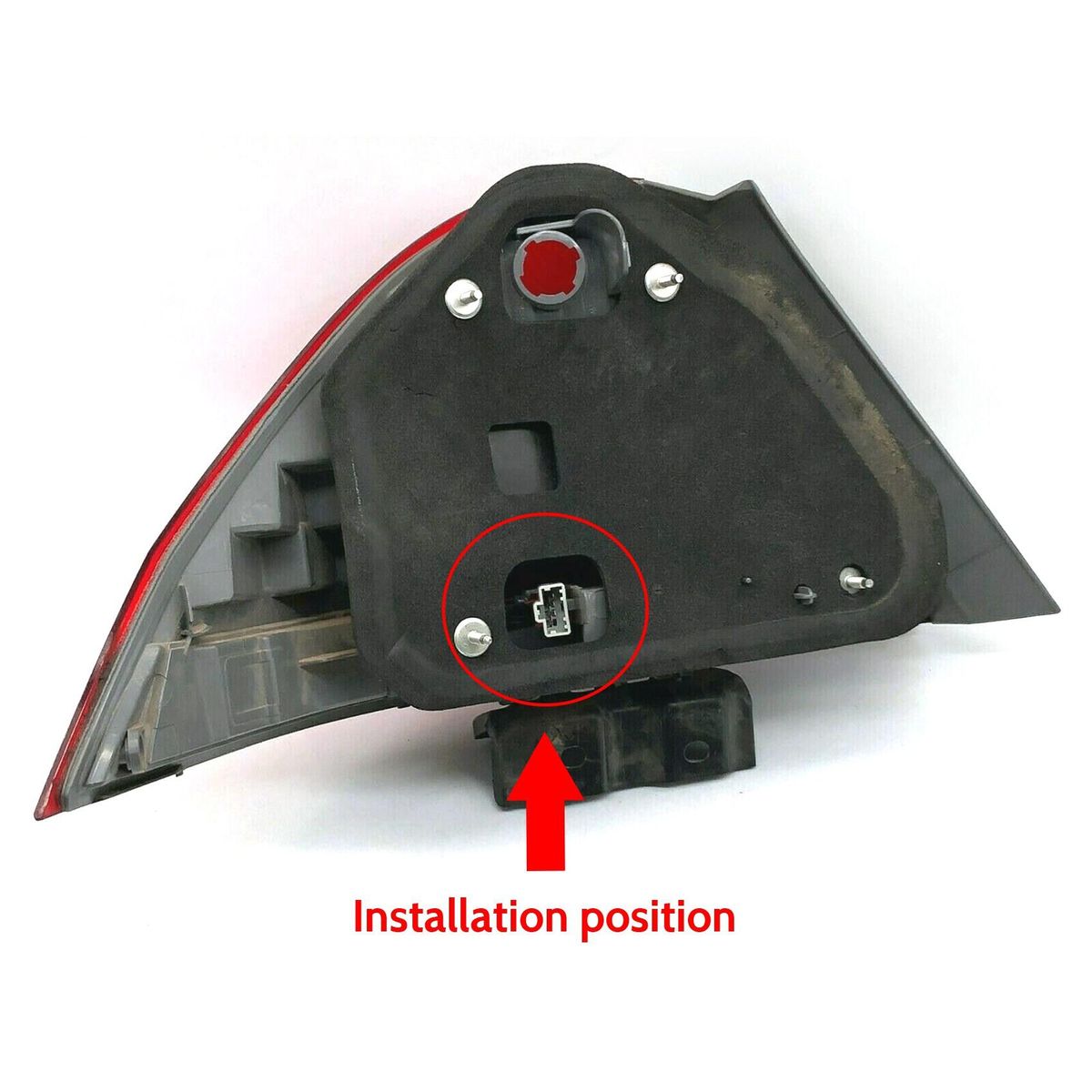 5Pcs 33515-S50-003 Car Brake Tail Lamp Rear Light Holder for