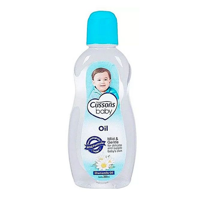 200ml Baby Cussons Mild & Gentle Oil 