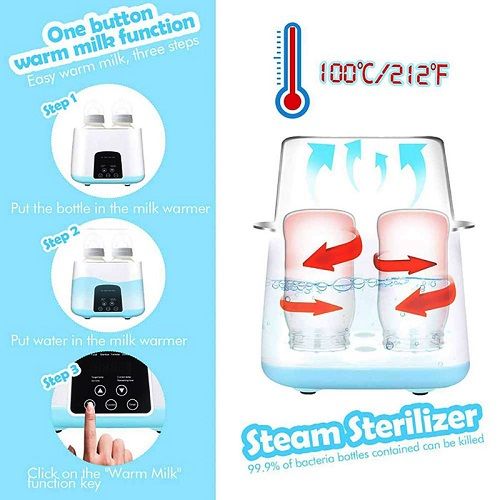 Baby Feeding Food Milk Thermostat Warmer Bottle Sterilizer