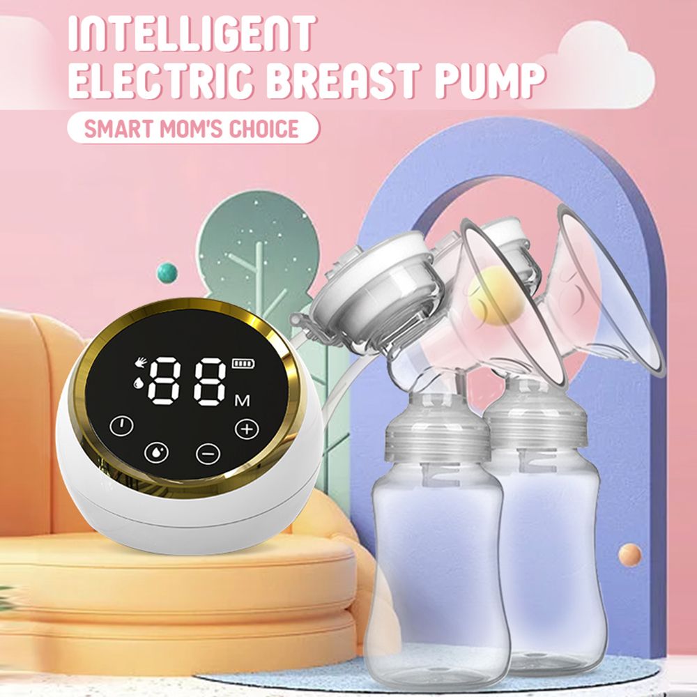 Double Electric Breast Pump Hands Free Breast Pump 3 Modes